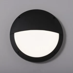 KSR Lighting Bulkhead Eyelid LED 4000K 3hr IP65 c/w Microwave Sensor