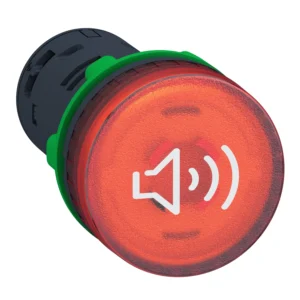 Schneider Electric Illuminated Red Buzzer 24V Ac/Dc