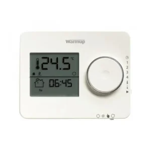 Warmup Tempo Digital Thermostat Porcelain White