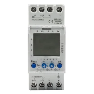 Luceco Timer Digital 2 Channel 2 Module 230-240V