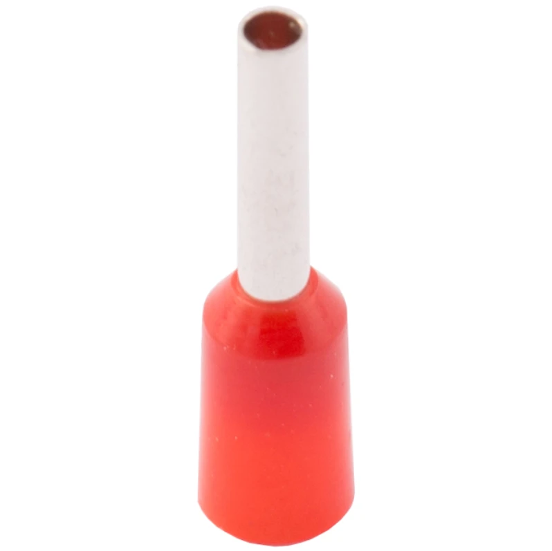 SWA Ferrule Bootlace Insulated 1.0mmx8mm Red French Colour Specification