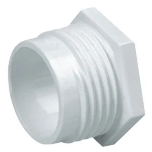 Marshall-Tufflex PVC-U Round Male Bush Conduit Fitting 20mm White