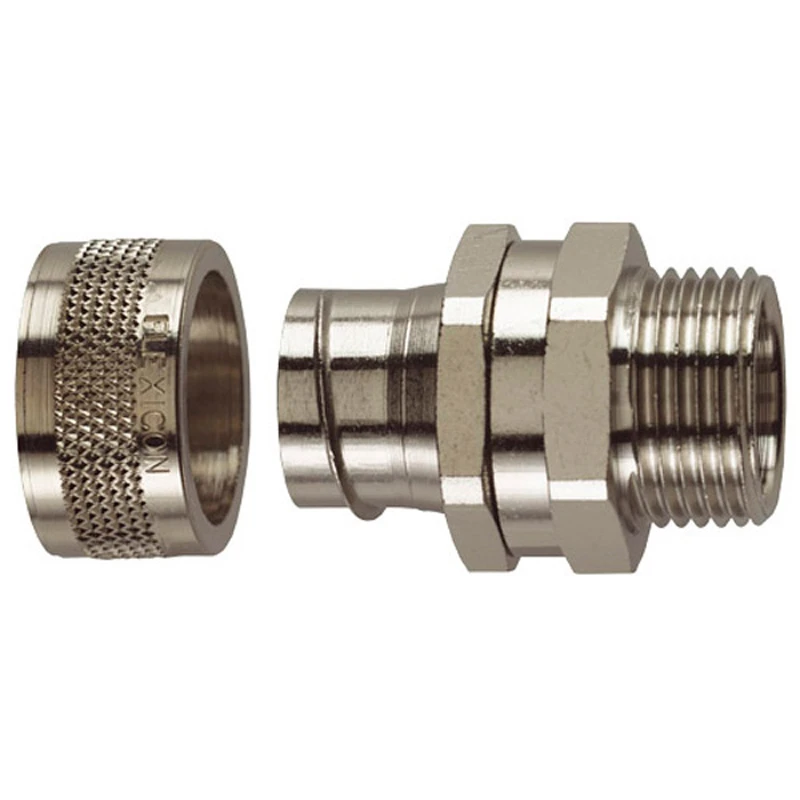 Flexicon Connector Male Thread For Fu 32mm Brass - Image 2