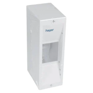 Hager Enclosure 2 Module IP30 160X55X75mm Insulated