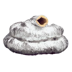 Newlec Flexible Ducting Insulated+Acoustic Rated 100mm 10 Meter Length