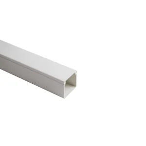 Newlec Mini Trunking 50 x 50mm 3m Length PVC White C/W Lid