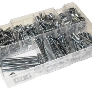 SWA Bolt Set Variety Tub M6 Bzp Roofing Nut