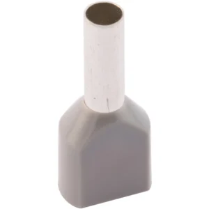 SWA Ferrule Bootlace Insulated 4mmx9mm Grey Twin Cable Entry