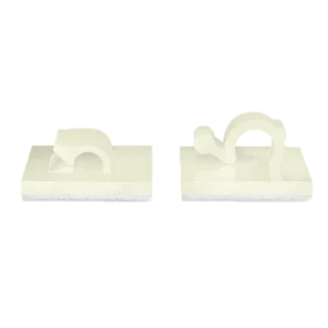 HellermannTyton Hellerman RA9 Clip Self Adhv Nat PK=100