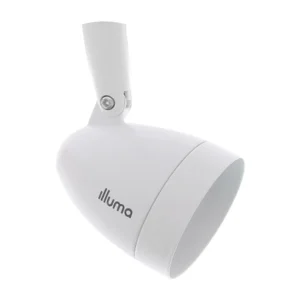 Illuma Spotlight Lumapar Ellipse Track Adaptor 50W 240V White Par16