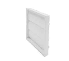 National Ventilation 125mm Cotswold Stone Wall Outlet, 4 Gravity Flaps-Round Spigot - Image 2