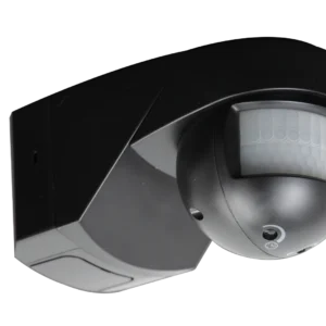 Knightsbridge MLA IP55 200° PIR Sensor - Black