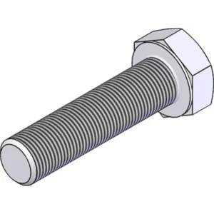 Metpro Hex Head Screw M12x50mm