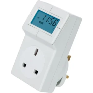 Timeguard Thermostat Electronic Plug-In Digital 24Hr Time Control