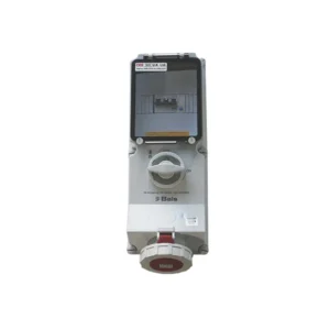 CEENorm Switched Interlocked RCD Protected Socket 63A 400V 4P IP67 A Type