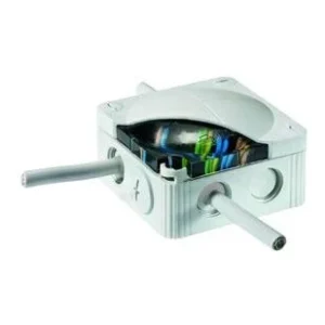 Wiska Junction Box Combi 407/5 IP68 Set Insulated Gel 95X95X60mm Black Polypr