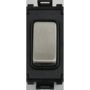 Schneider Electric Ultimate Grid System Retractive Switch Module 1-Gang 1-Pole 10A 230VAC Black