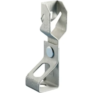 nVent CADDY 122-Ti/T Rod to Z Purlin Clip, 10 mm Hole, Threaded, 2.8 mm Max Flange