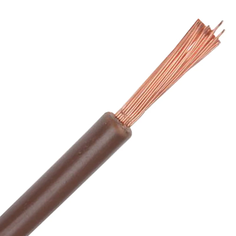 Clynder BS6231 1.0mm² Brown Tri-Rated Cable 1-Core Panel Wire