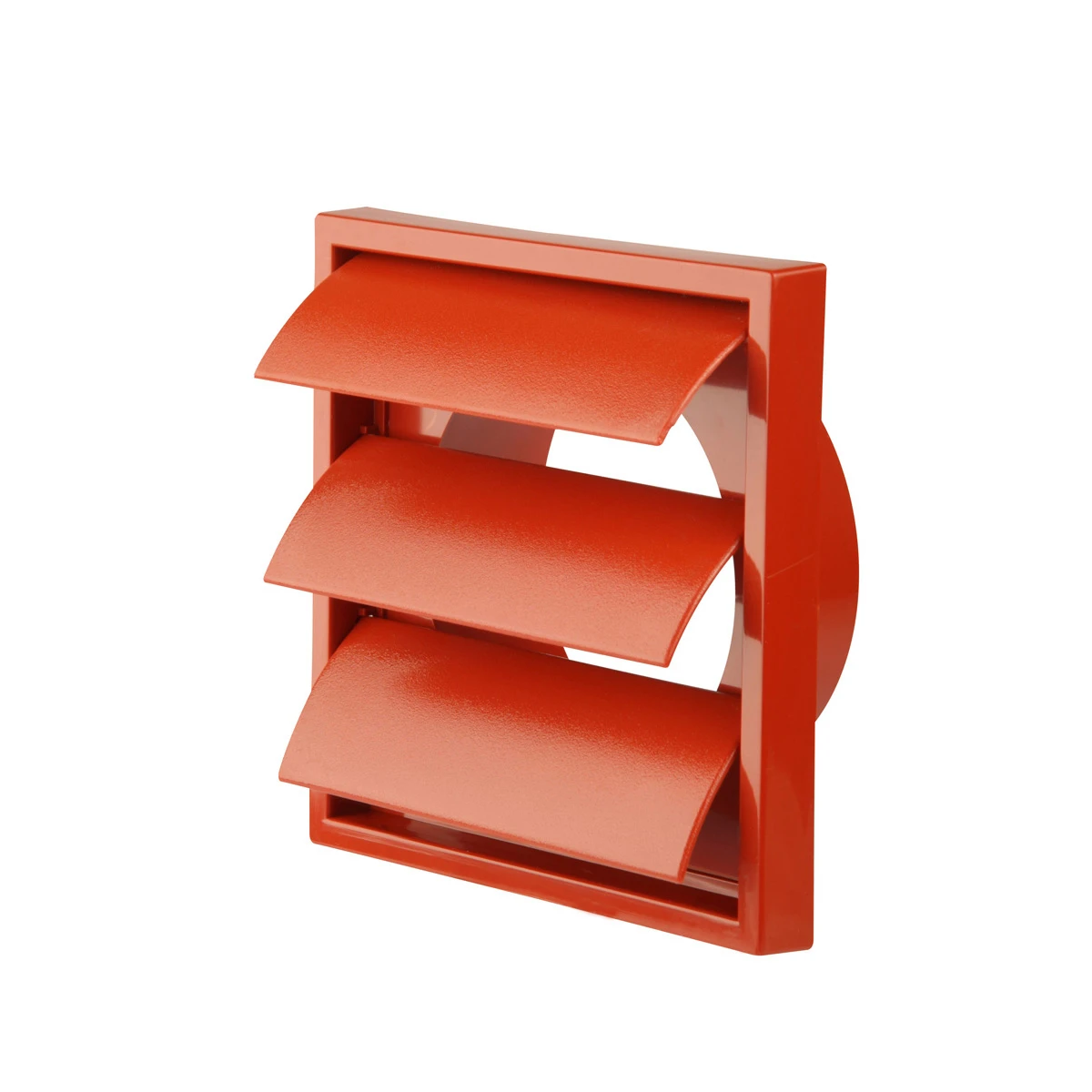 Manrose 4 Inch Gravity Shutter High Impact Polystyrene 100mm Terracotta