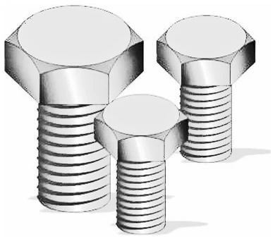 Bolts Nuts Washers HEXS620 HEX SCW M6X20