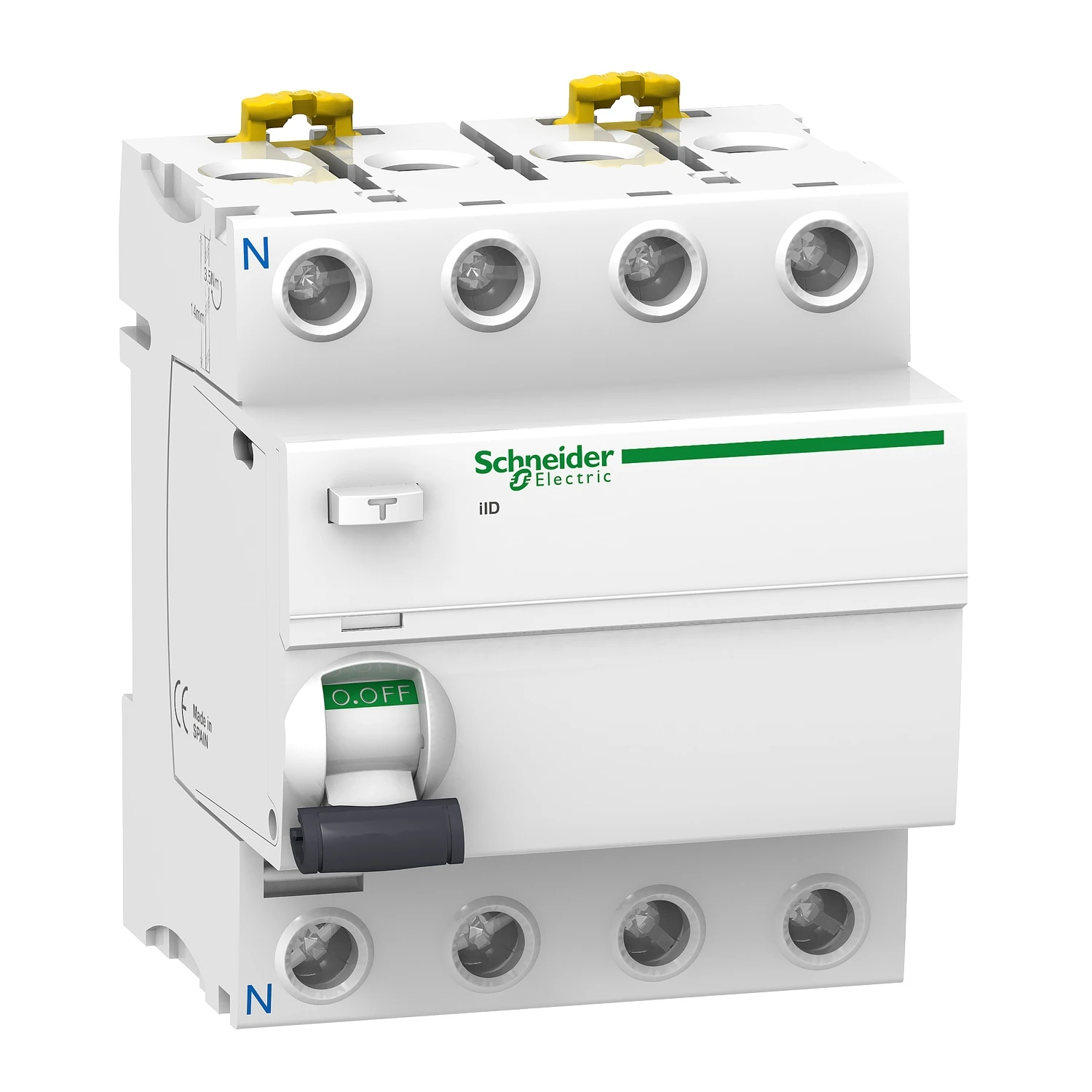 Schneider Electric Acti 9 iID – RCCB – 4P – 63A – 300mA – Type A