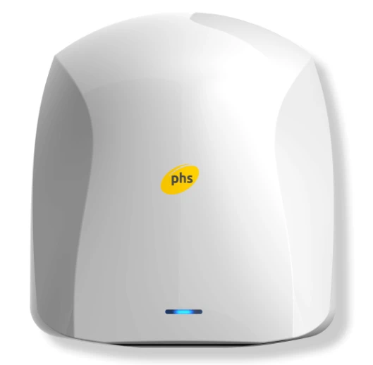Warner Howard Hand Dryer Airstream Key 0.6kW 230V White