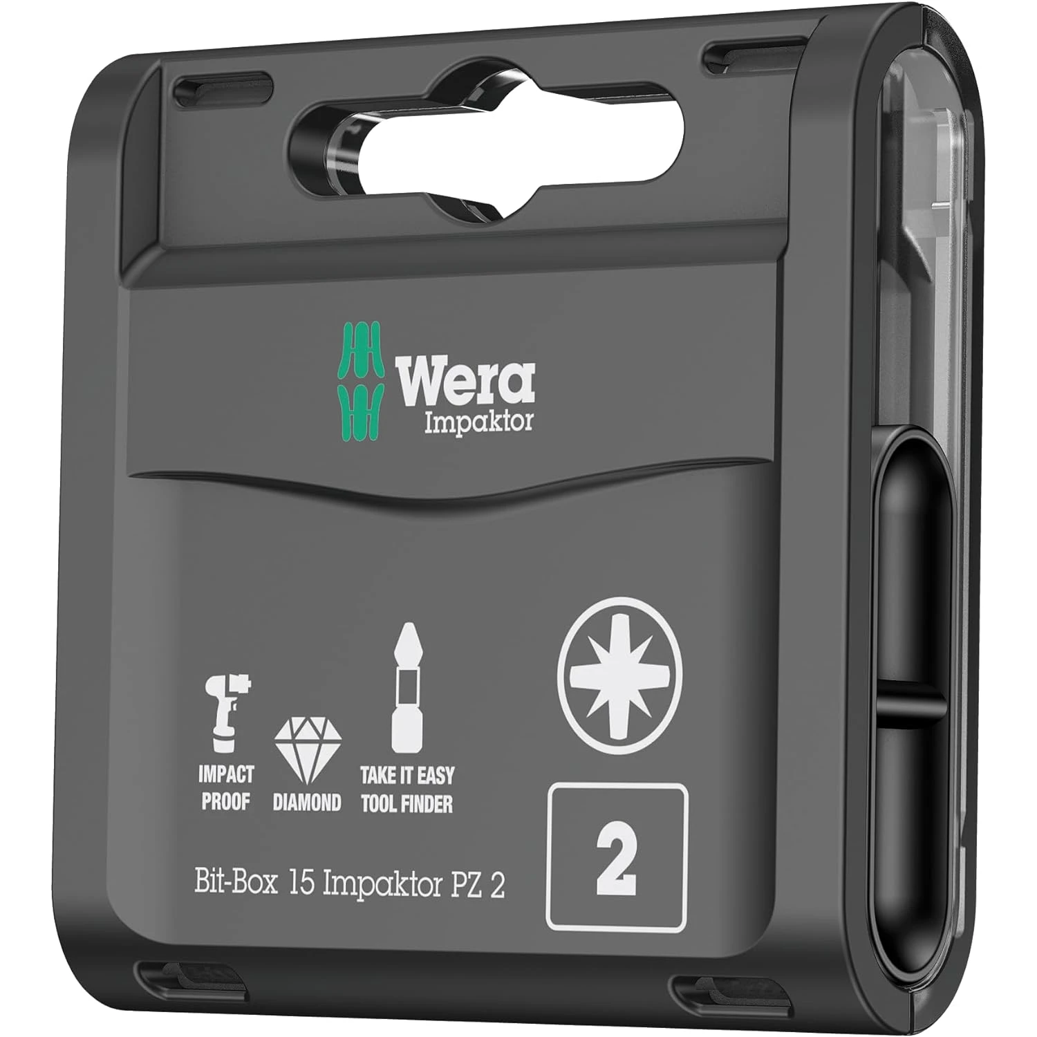 WERA Bit-Box 15 Impaktor PZ2