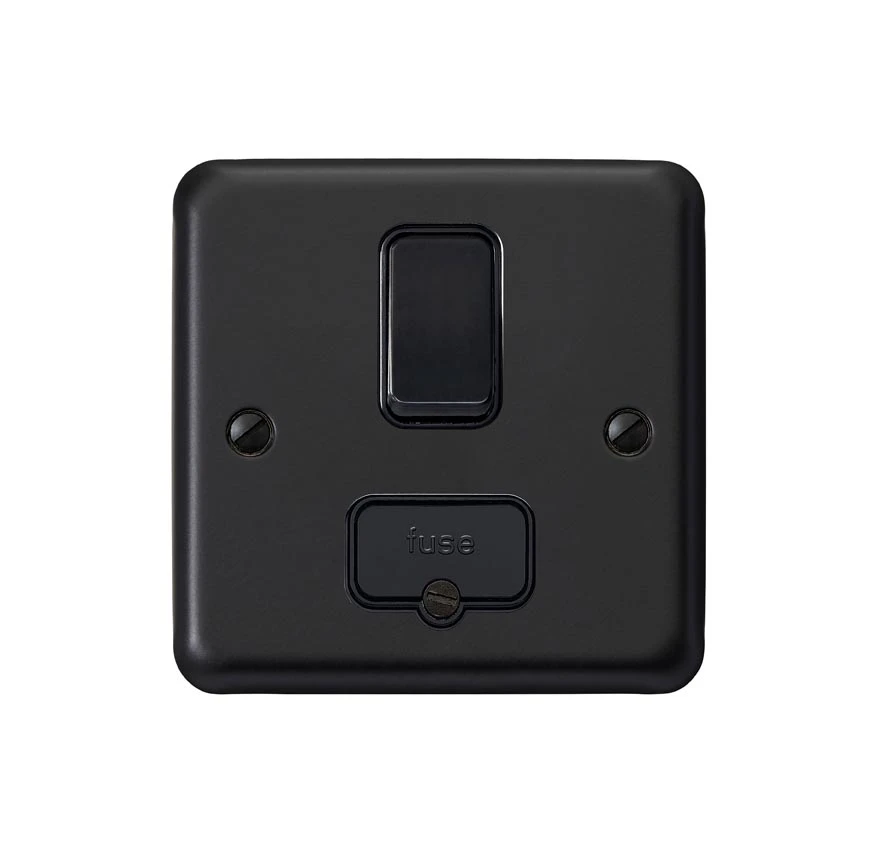 MK Electric 13A CON/UNIT DP SW MBK