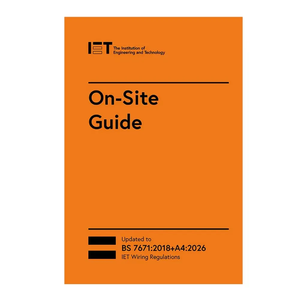 IET On-Site Guide (BS7671:2018+A4:2026) 9th Edition