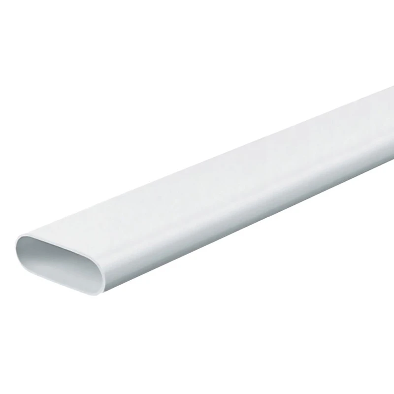 Marshall-Tufflex Oval Conduit PVC-U 13 x 8mm White