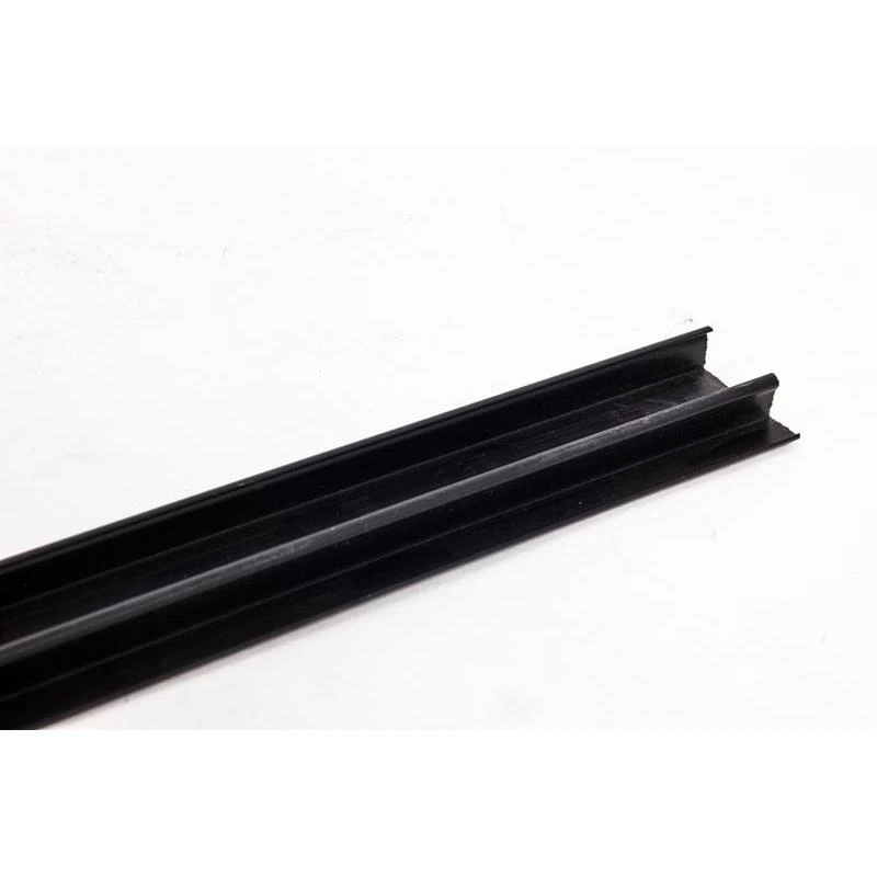 Unistrut Cover Strip Clip In For Channel 41mm x 3m Black PVC