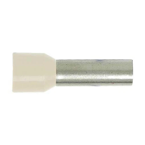 Cembre 35mm² Polypropylene Insulated End Sleeve 16mm Pin Length Beige